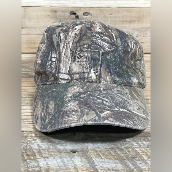 Realtree Xtra Powercap Headlamp Flashlight Camo Outdoors One Size StrapBack Hat - Picture 1 of 12